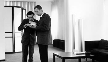 Getulio Alviani e Paolo Scheggi, 1963